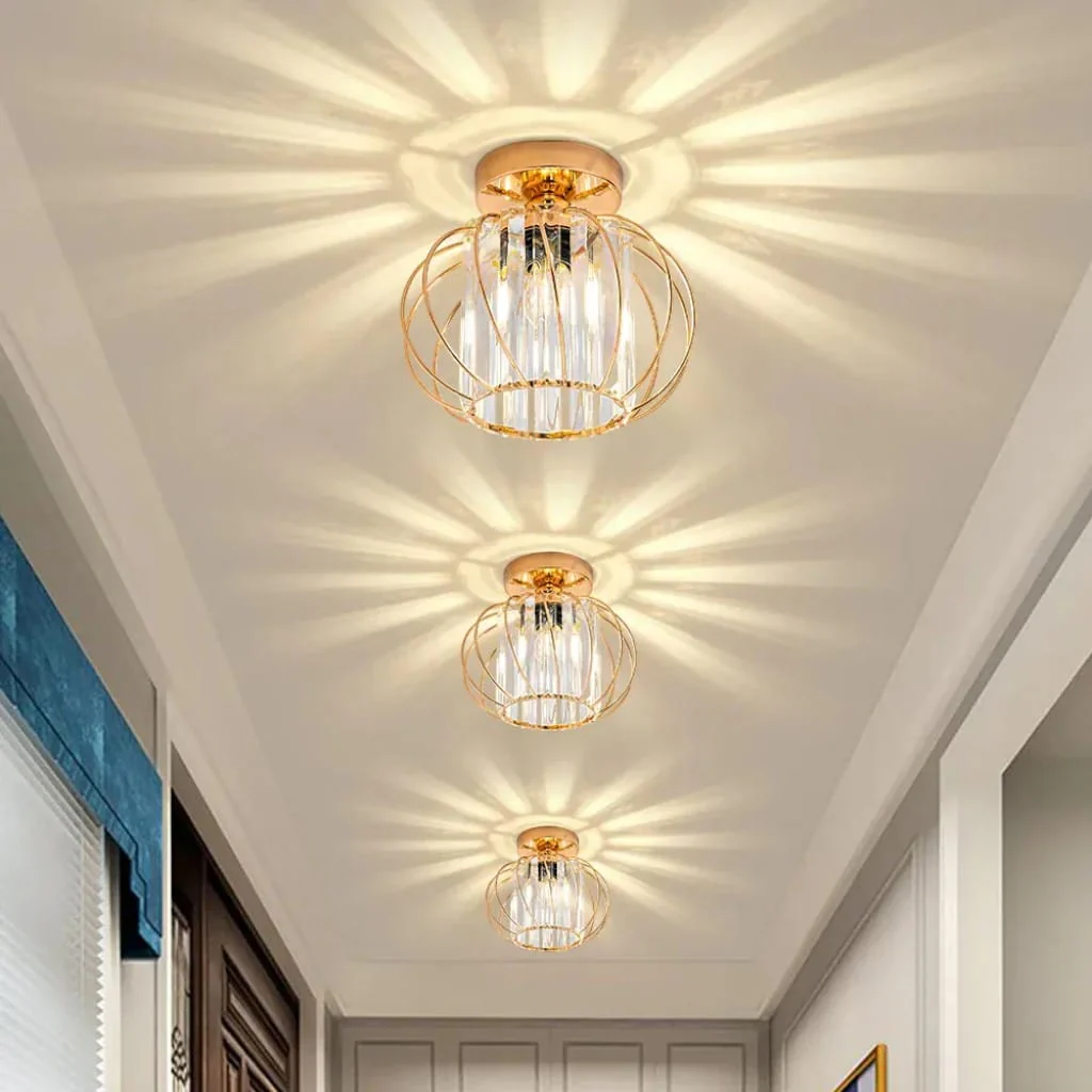 Nordic Glass Hallway Ceiling Light - Image 5